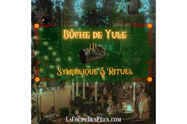 Rituel de Yule: la bûche de Yule